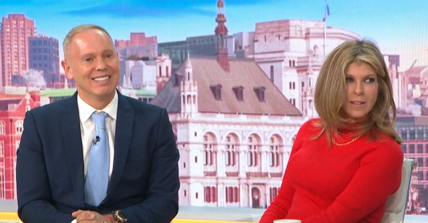 Rob Rinder and Kate Garraway hosting GMB