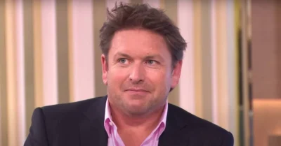 James Martin smiling on This Morning