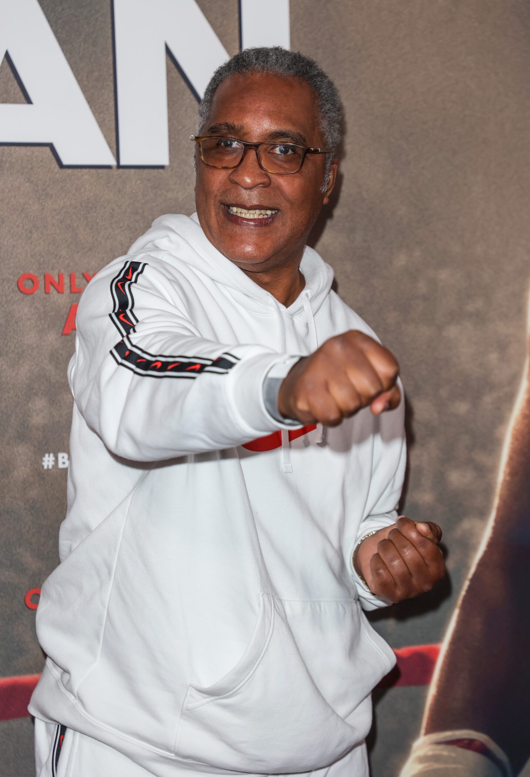 Michael Watson smiling