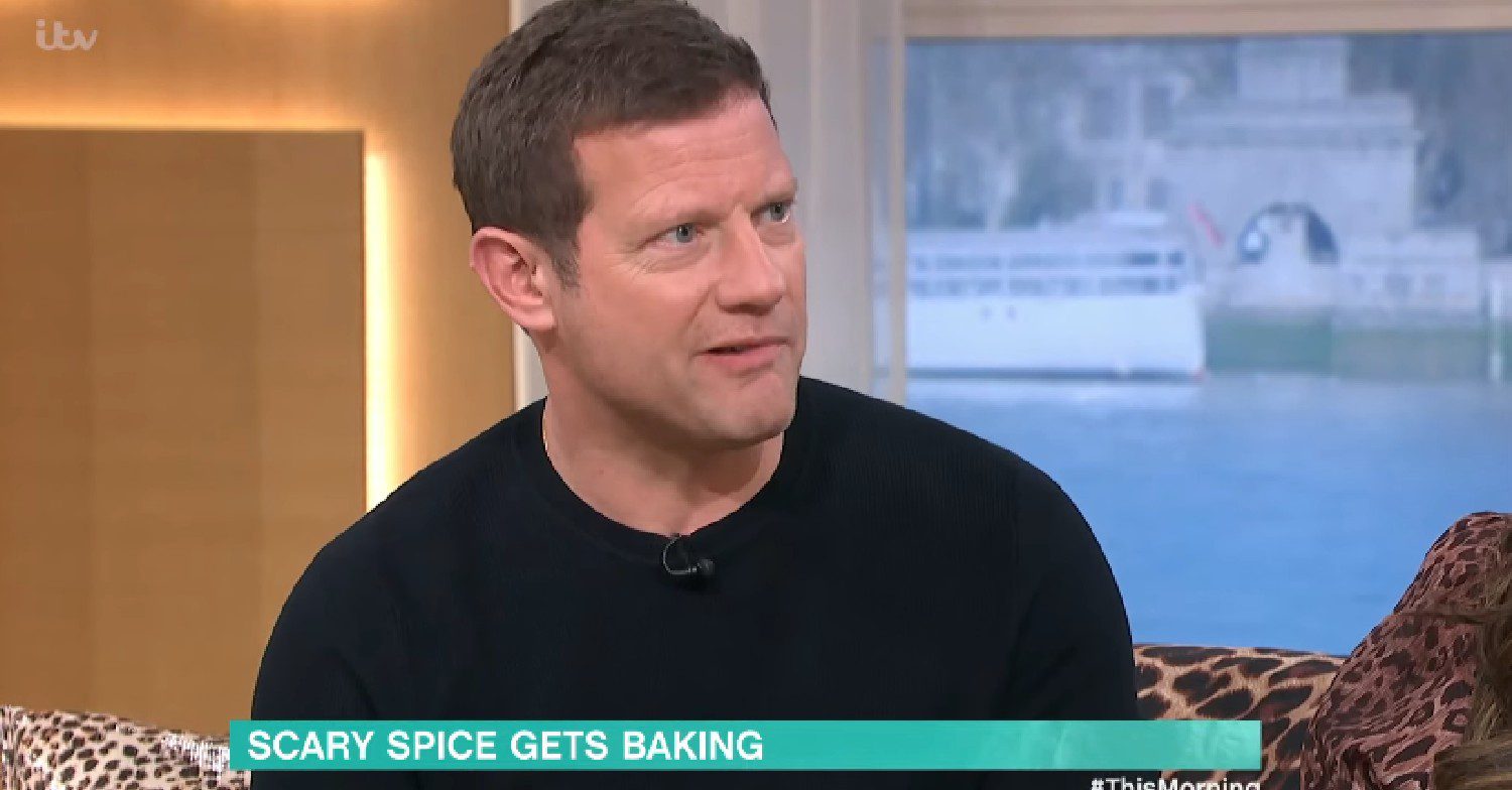 Dermot O'Leary speaking on This Morning today