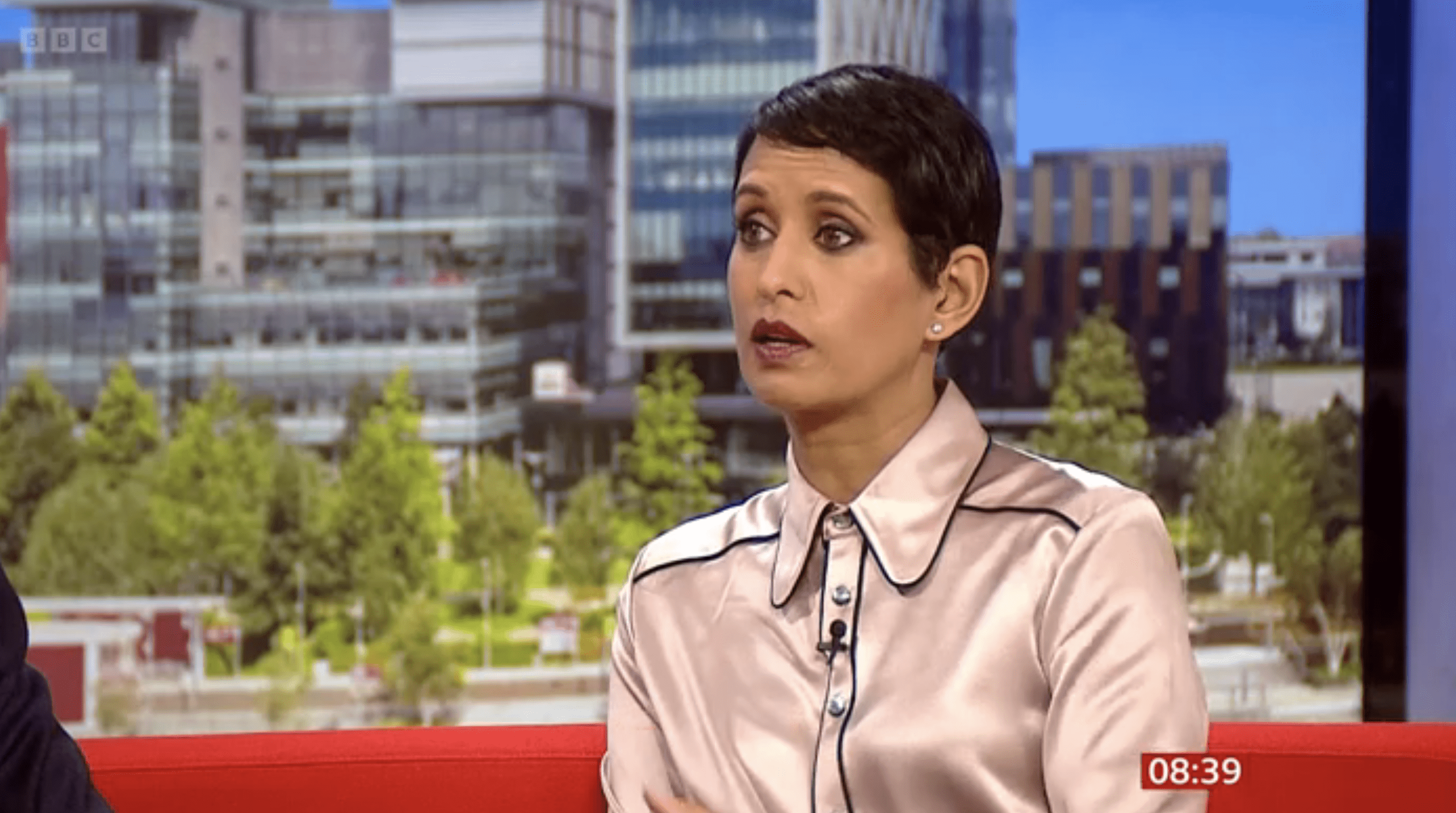 Naga Munchetty has shared a glimpse into her illness