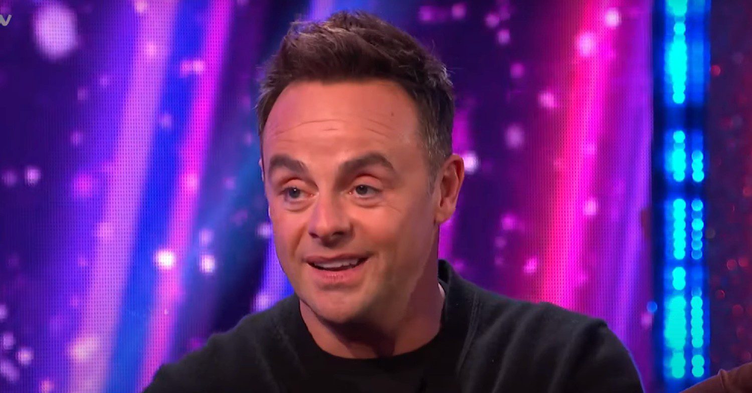Ant McPartlin smiling on This Morning 