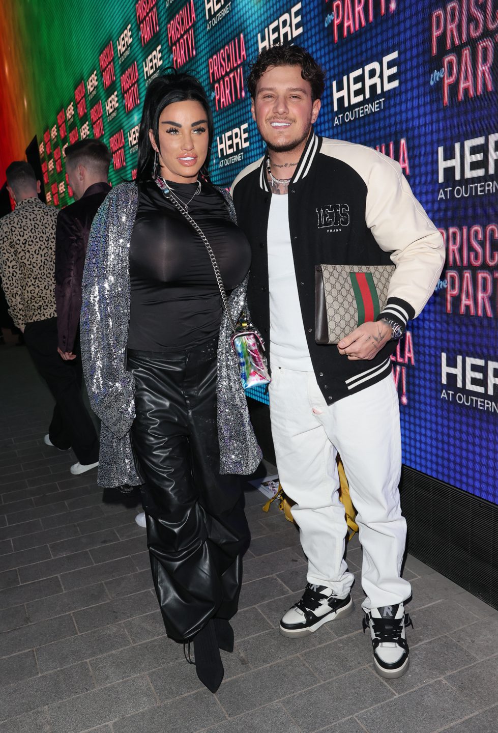 Katie Price and John Joe ‘JJ’ Slater smiling