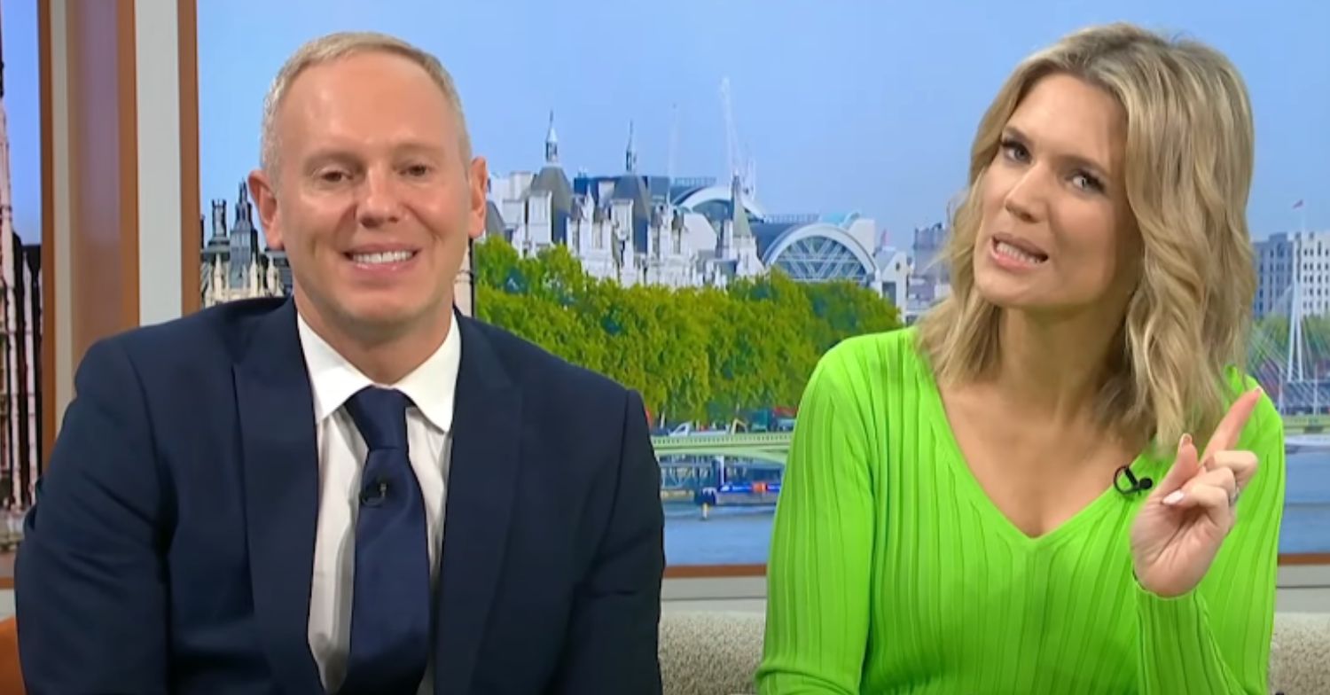 Rob Rinder and Charlotte Hawkins hosting GMB