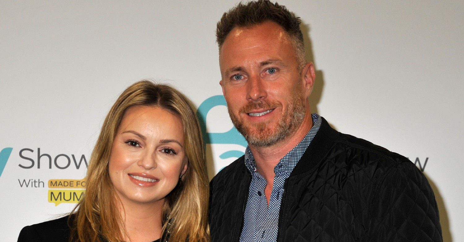 Ola and James Jordan smiling