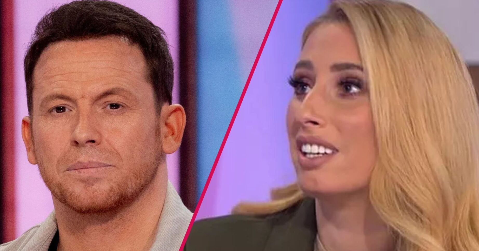 Stacey Solomon and Joe Swash on Loose Women
