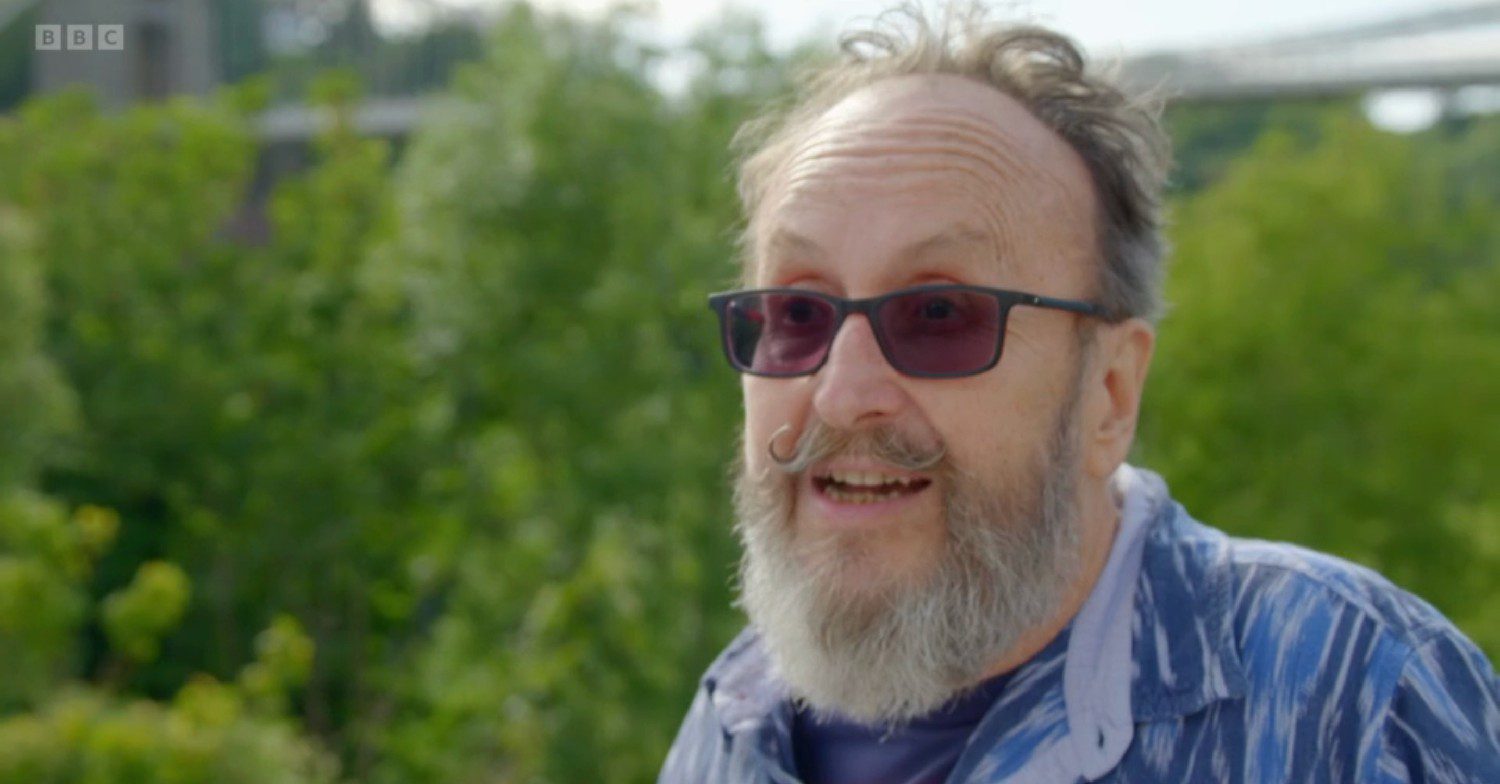 Dave Myers speaking on Hairy Bikers Go West 