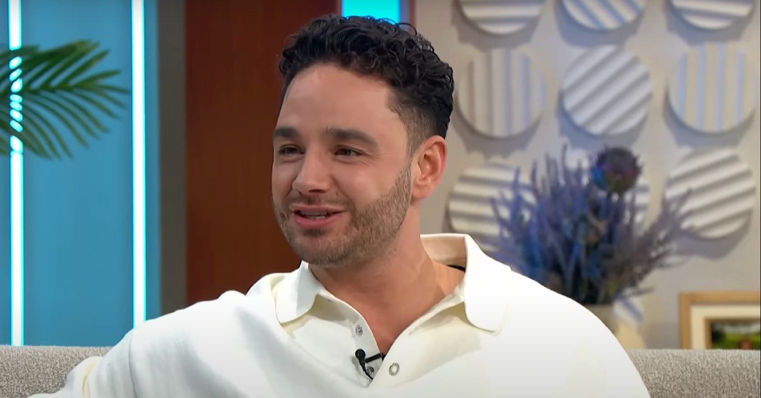 Adam Thomas speaking on Lorraine