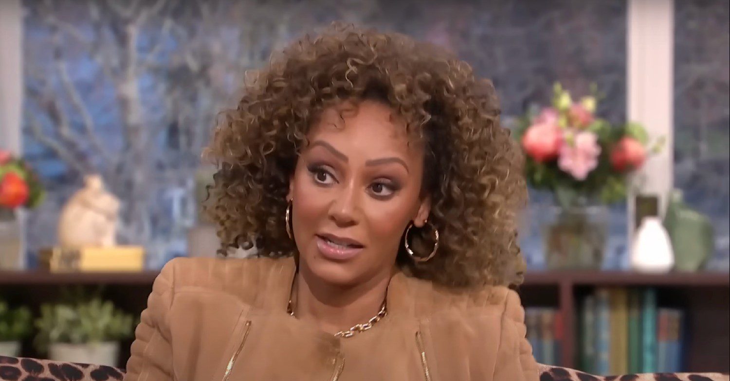 Mel B speaking on This Morning
