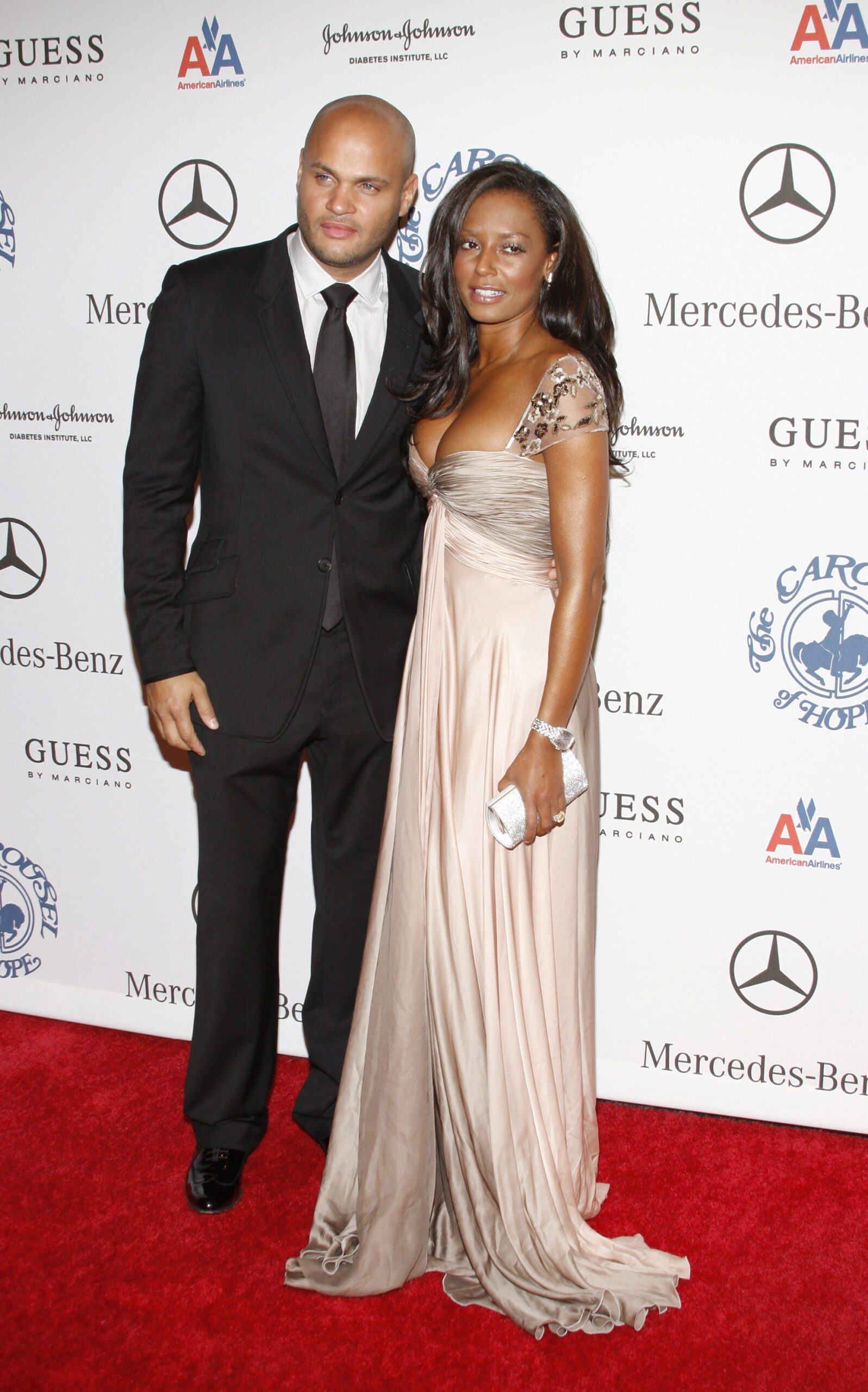 Mel B and Stephen Belafonte at a red carpet event