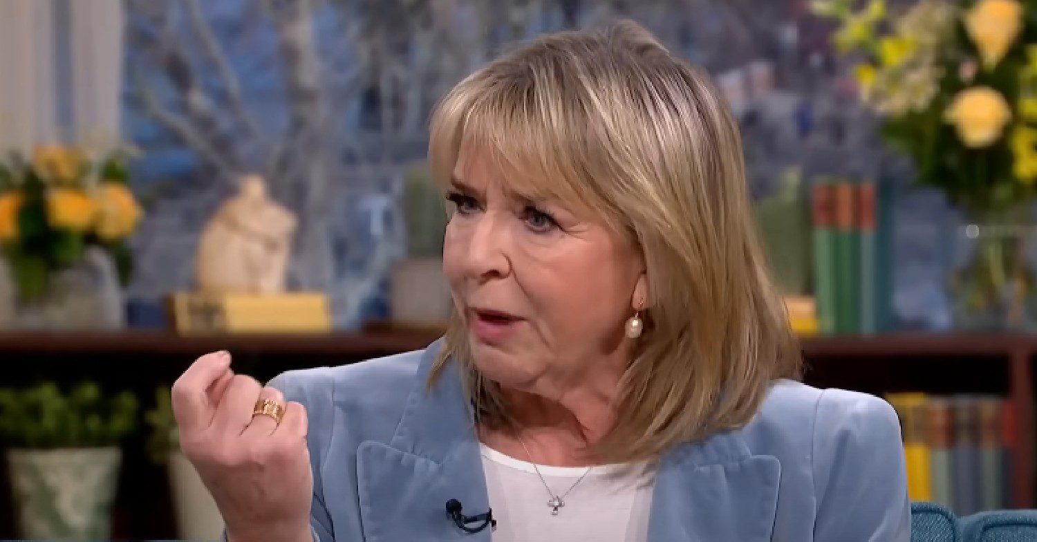Fern Britton speaking on This Morning