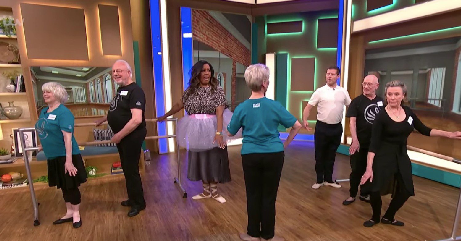 Alison hammond dancing on This Morning today