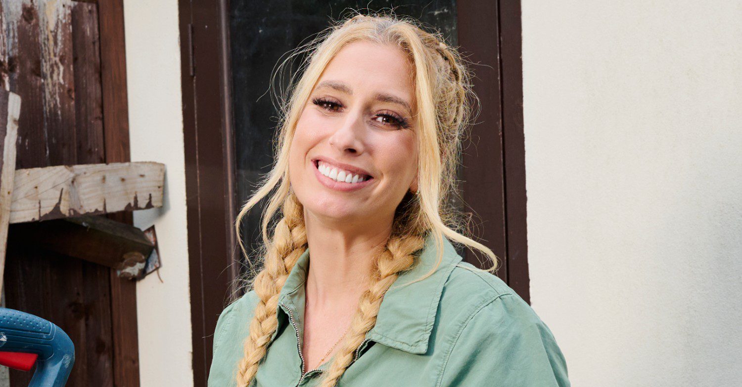 Stacey Solomon on her new show renovation rescue with plaited hair and green boiler suit