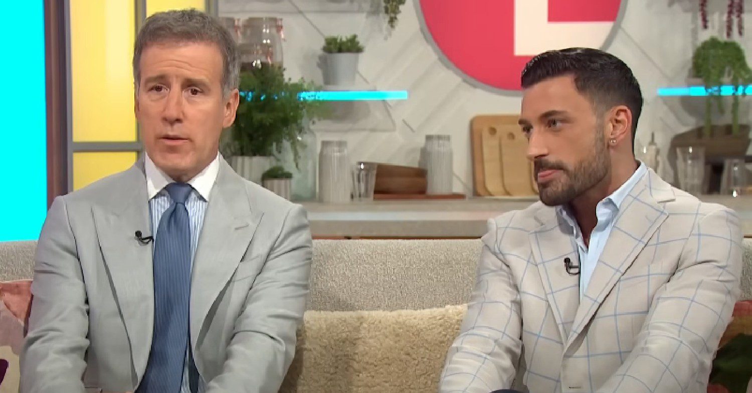 Anton Du Beke and Giovanni Pernice talking on Lorraine