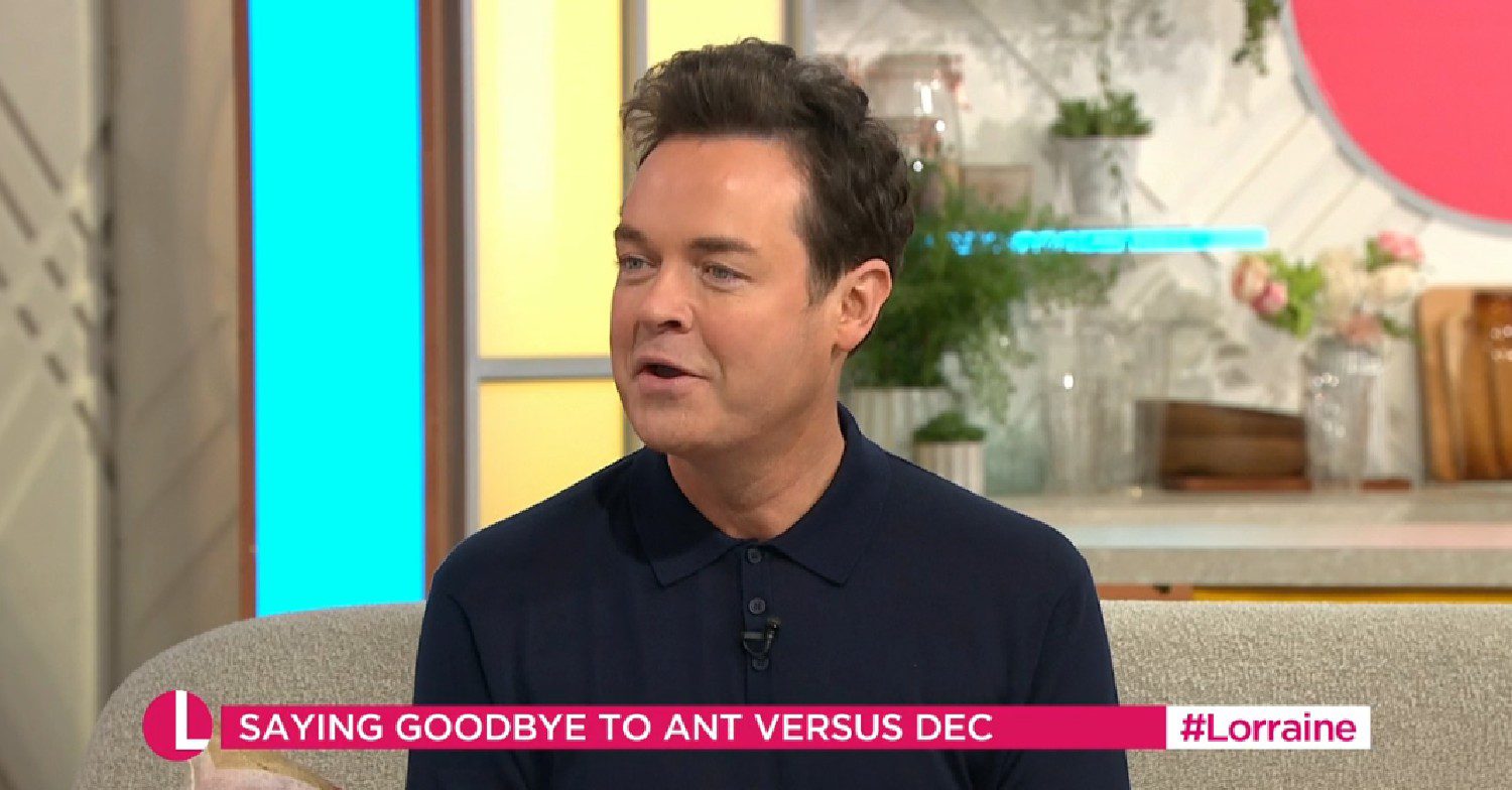 Stephen Mulhern speaking on Lorraine