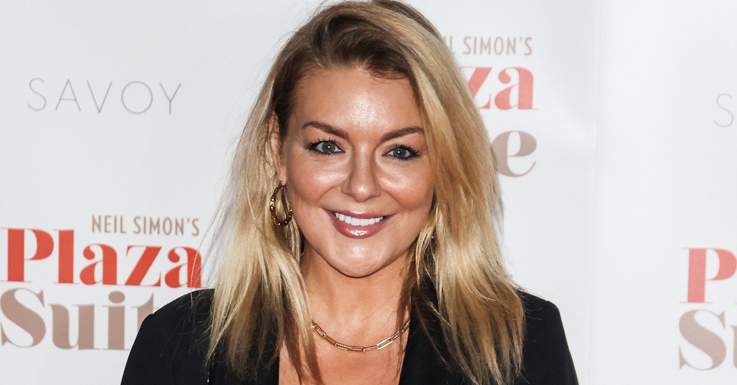Sheridan Smith smiling at event