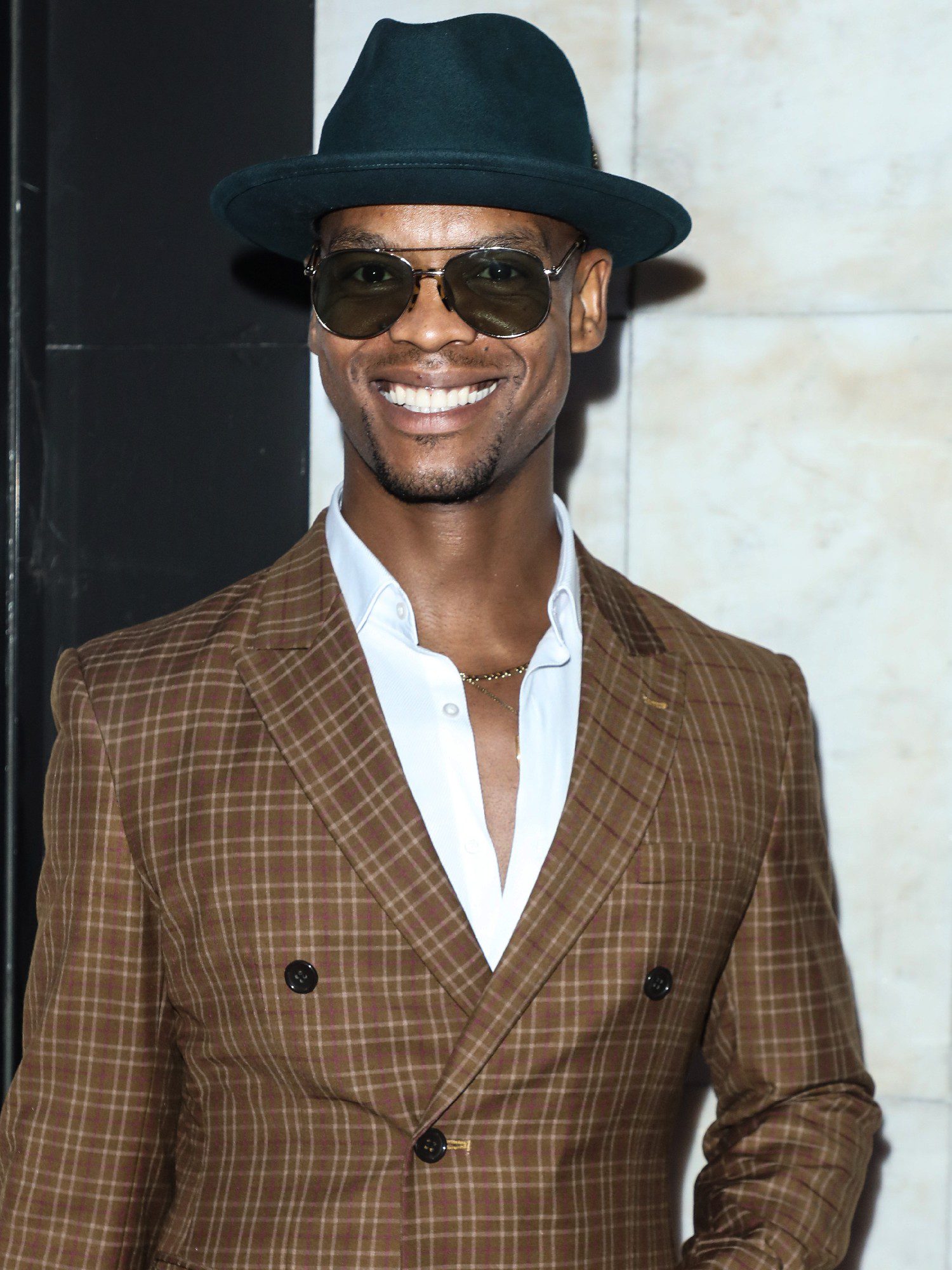 Strictly star Johannes Radebe smiling