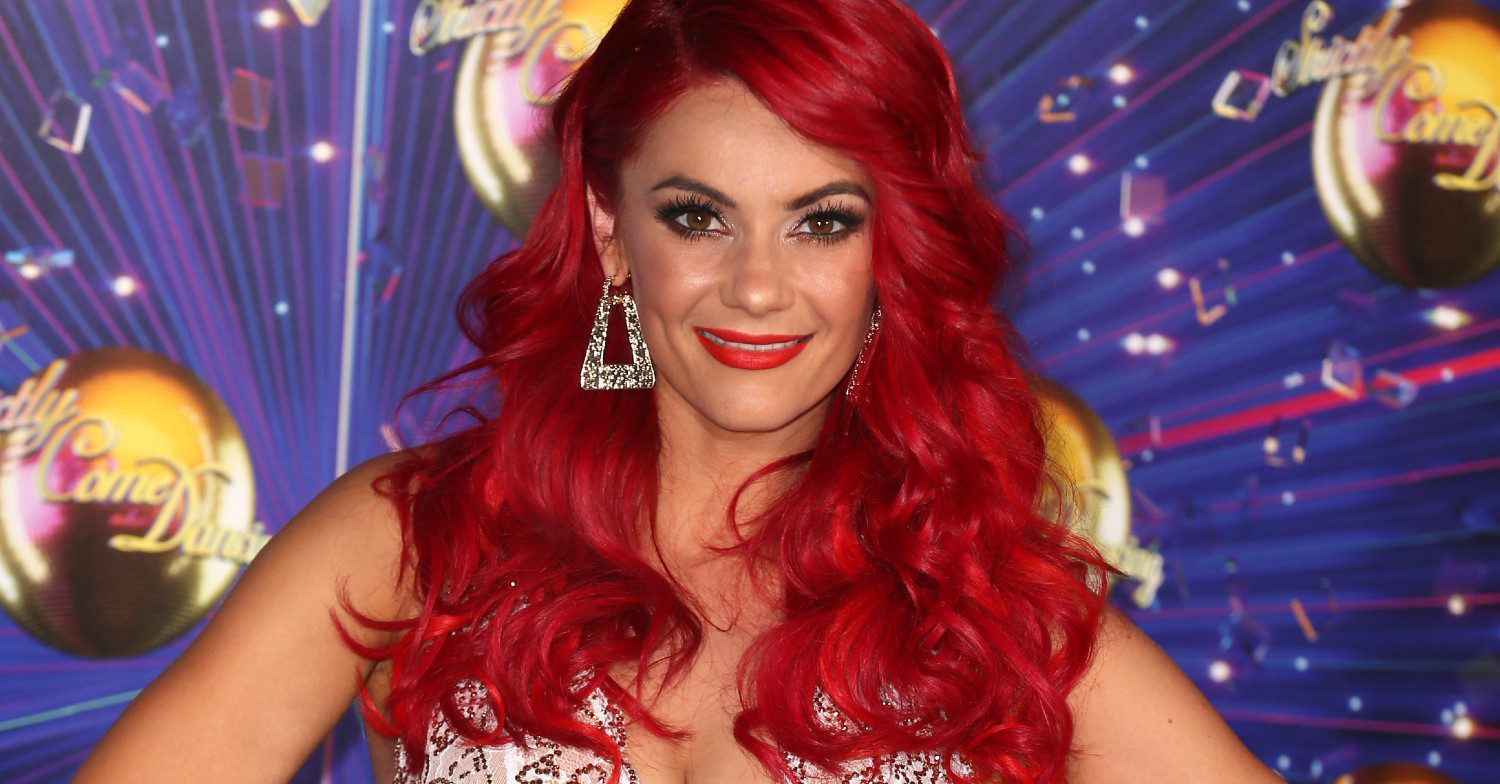 Dianne Buswell smiling at Strictly launch