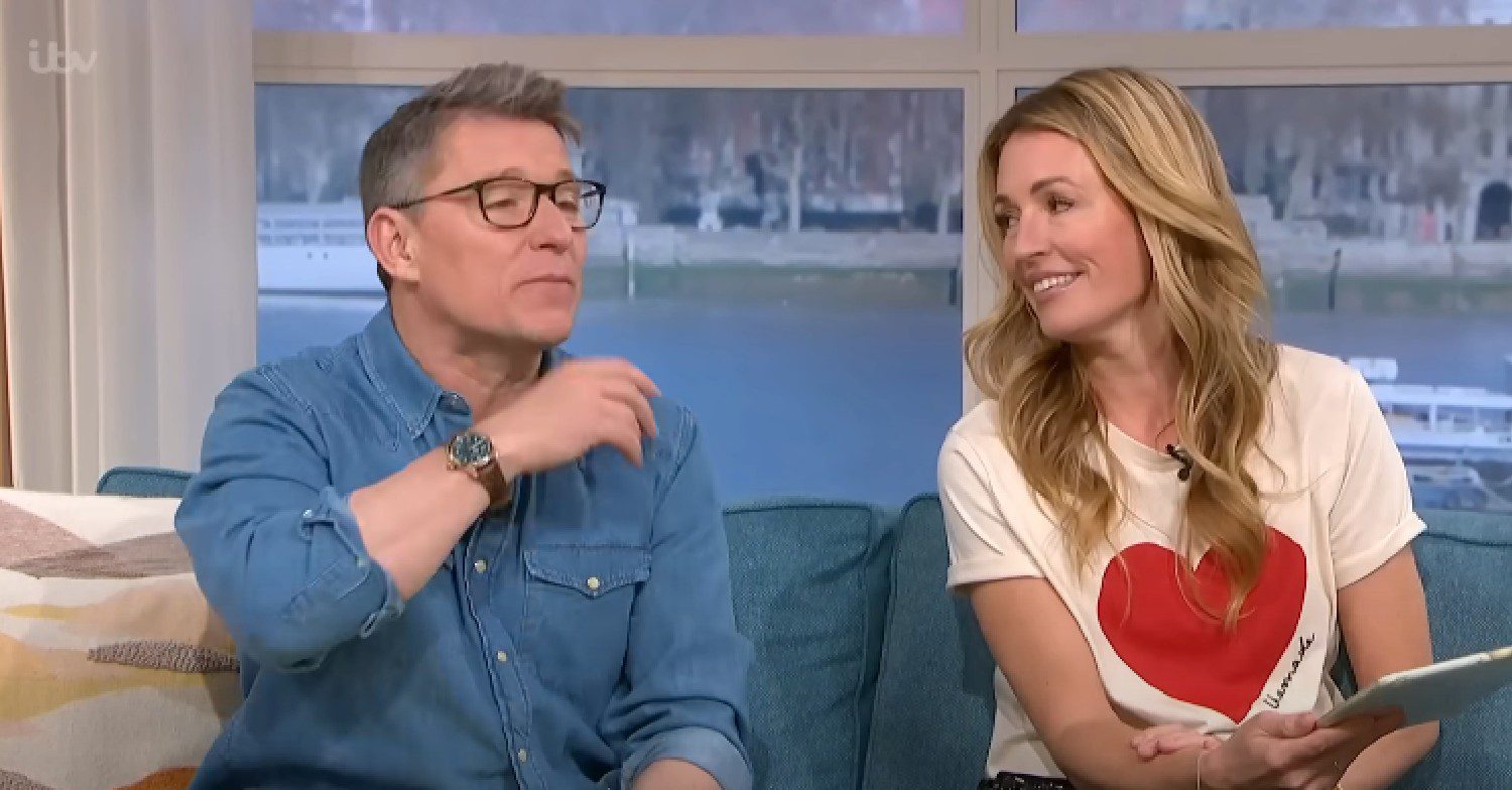 This Morning presenters Ben Shephard and Cat Deeley on the show
