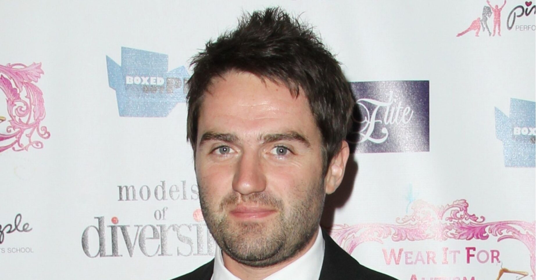 George Gilbey on the red carpet