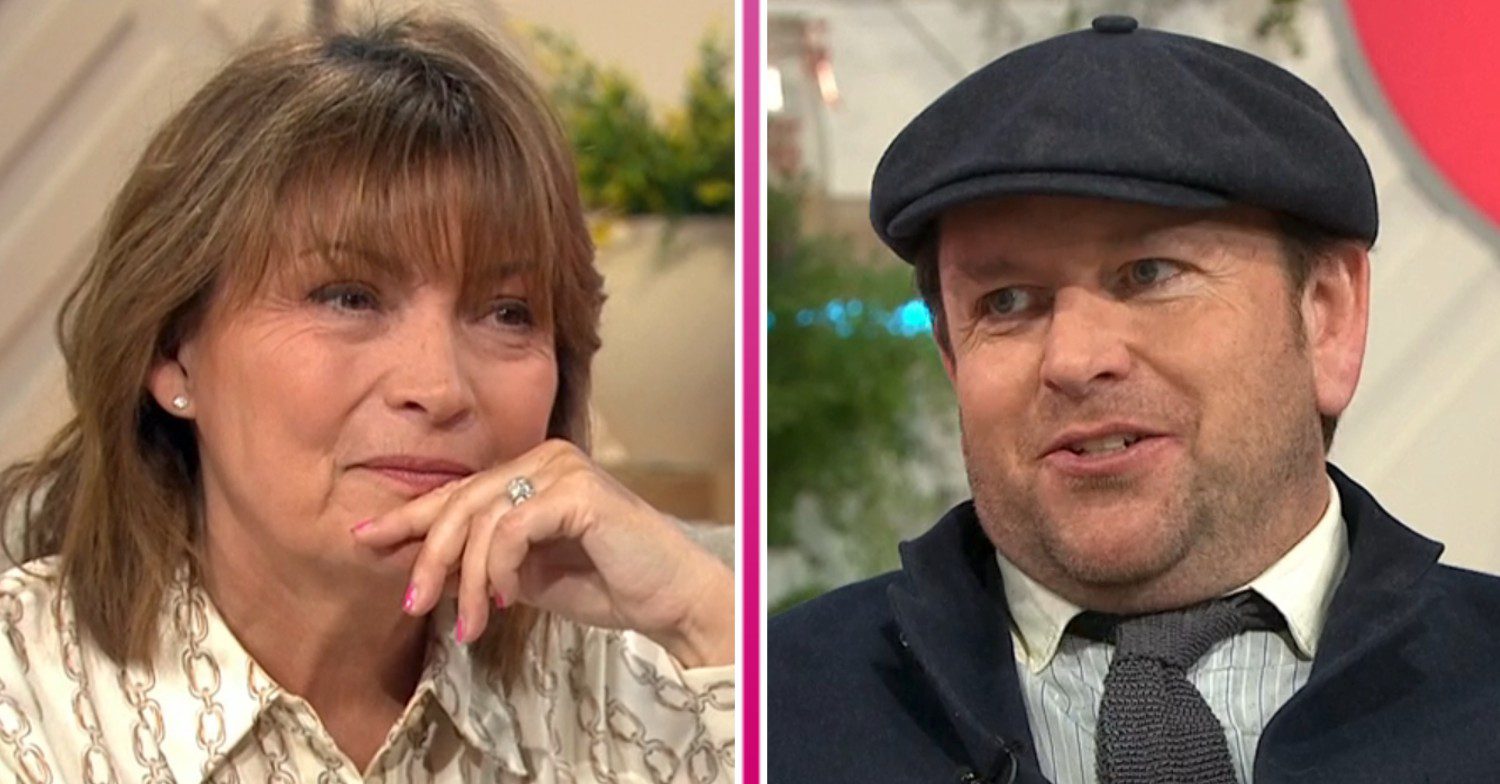 James Martin speaking to Lorraine Kelly today