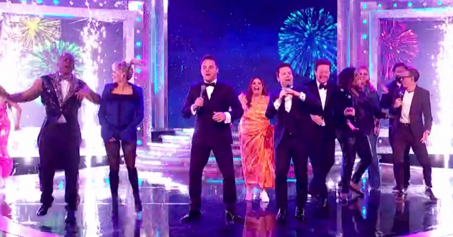 Scarlett Moffatt dancing on Saturday Night Takeaway
