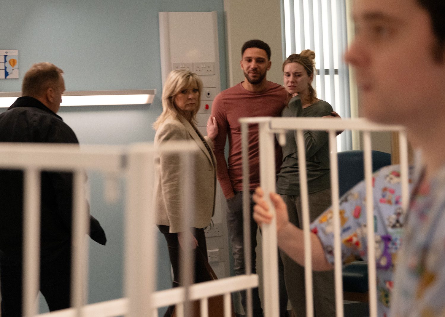 Emmerdale: Billy and Dawn are tearful in hospital