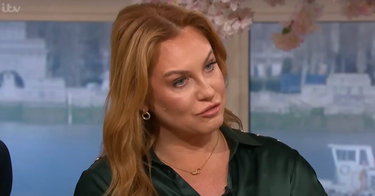 Josie Gibson speaking on This Morning