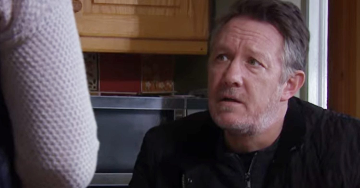 Emmerdale's Gus is pleading to Rhona