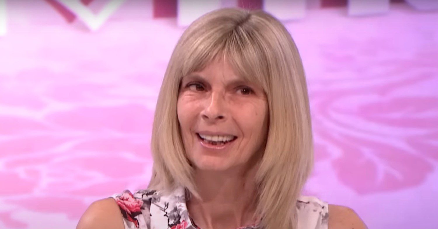 Stacey Solomon's mum Fiona smiling on Loose Women