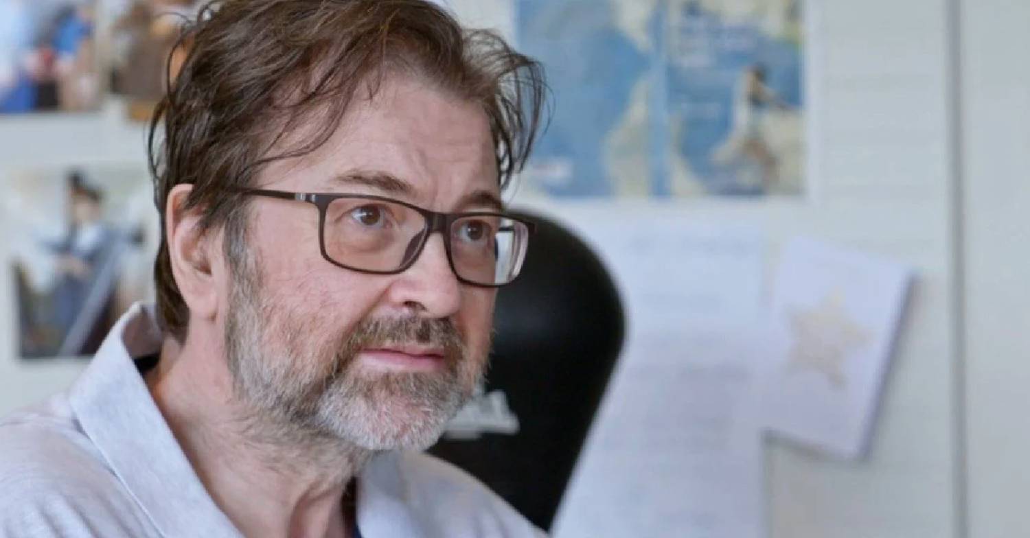 Derek Draper looks serious