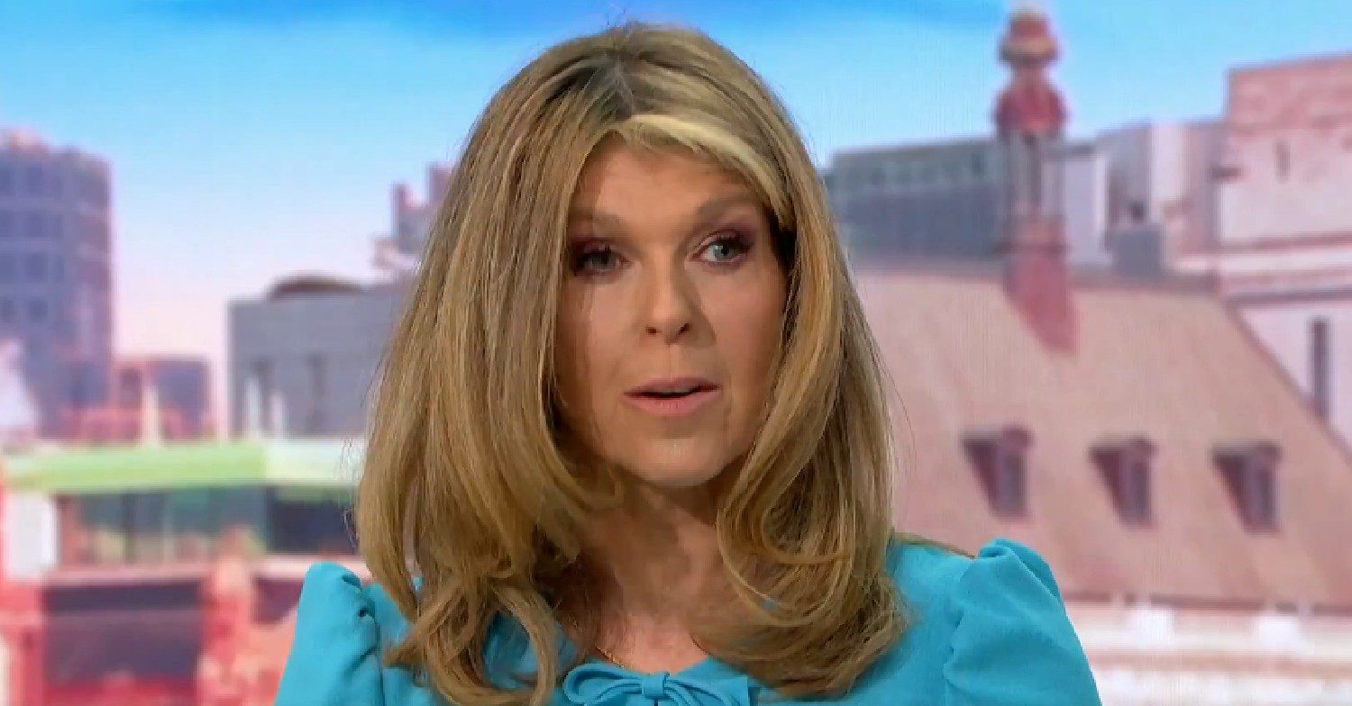 Kate Garraway speaking on GMB