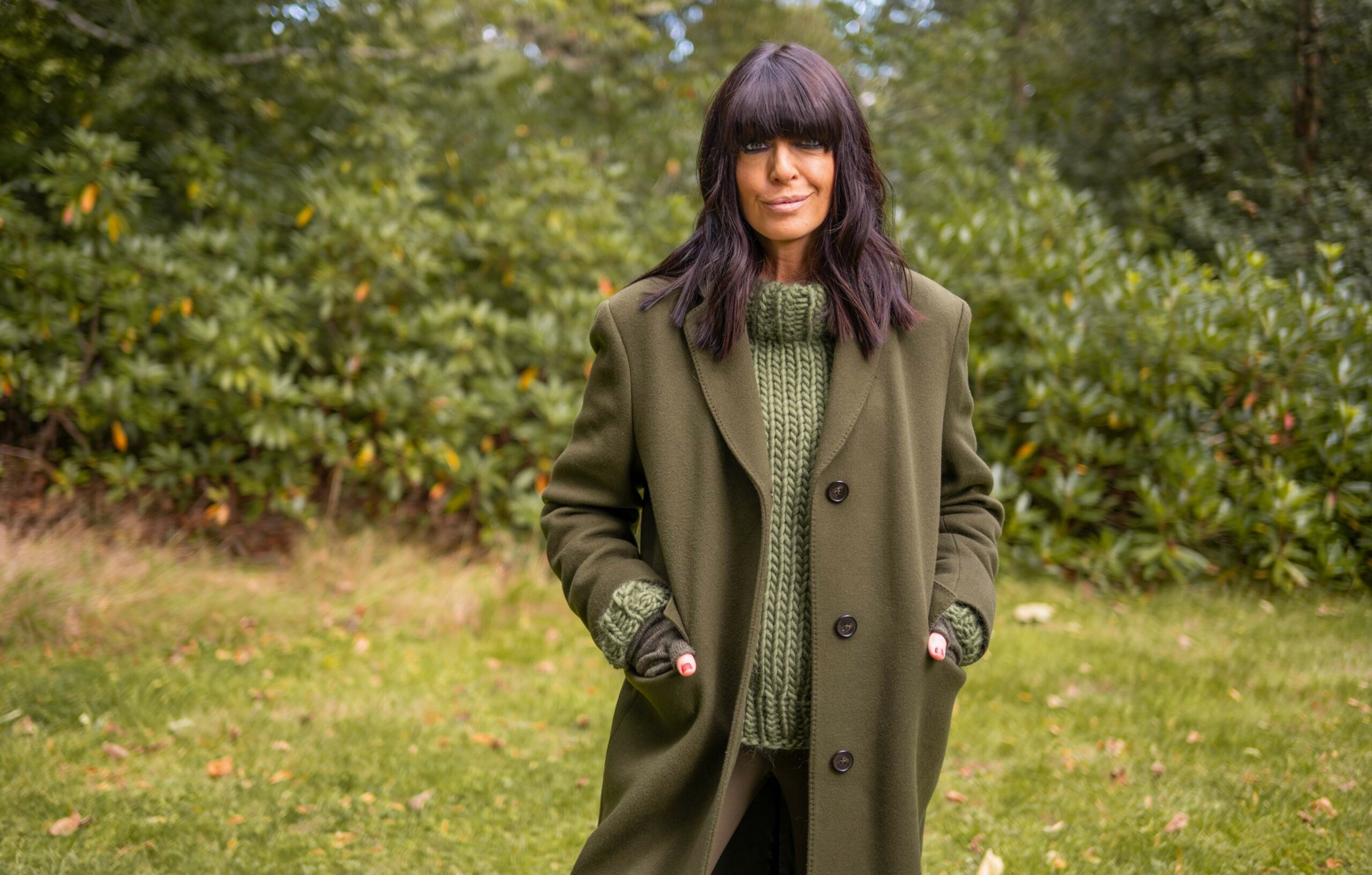 Claudia Winkleman on The Traitors