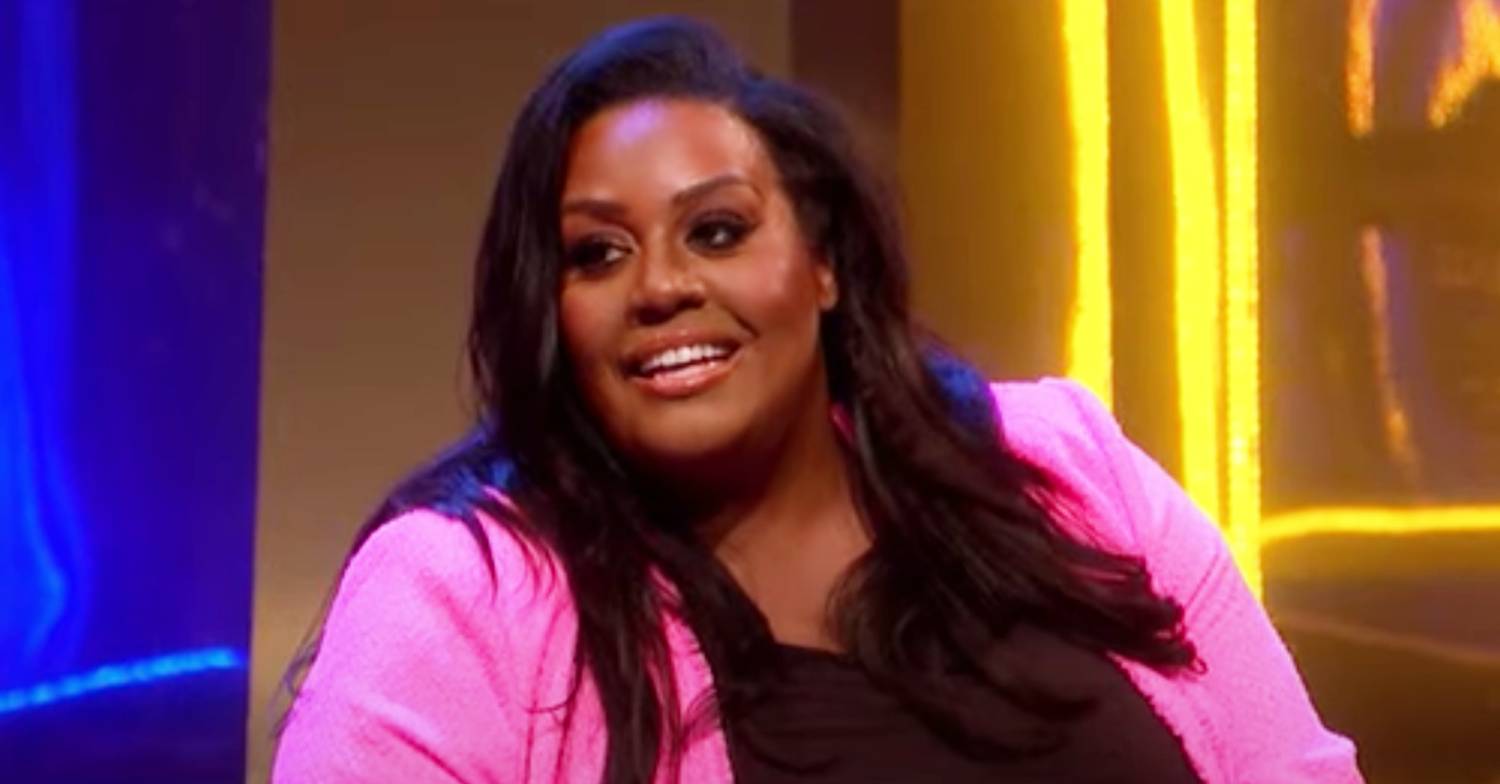 Alison Hammond smiles