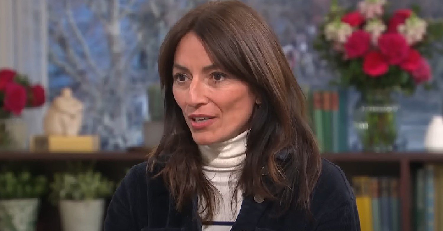 Davina McCall speaking on This Morning