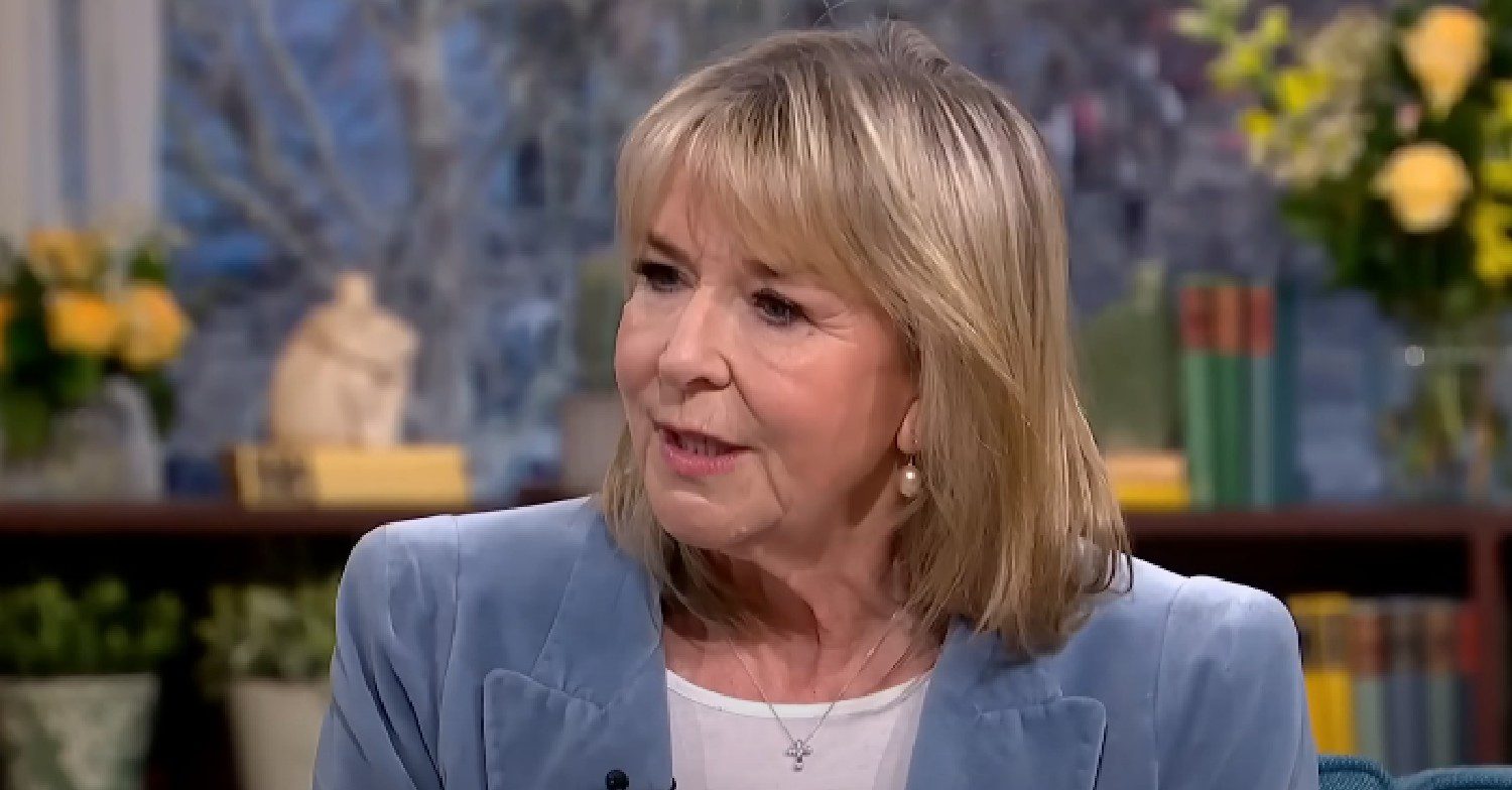 Fern Britton speaking on This Morning