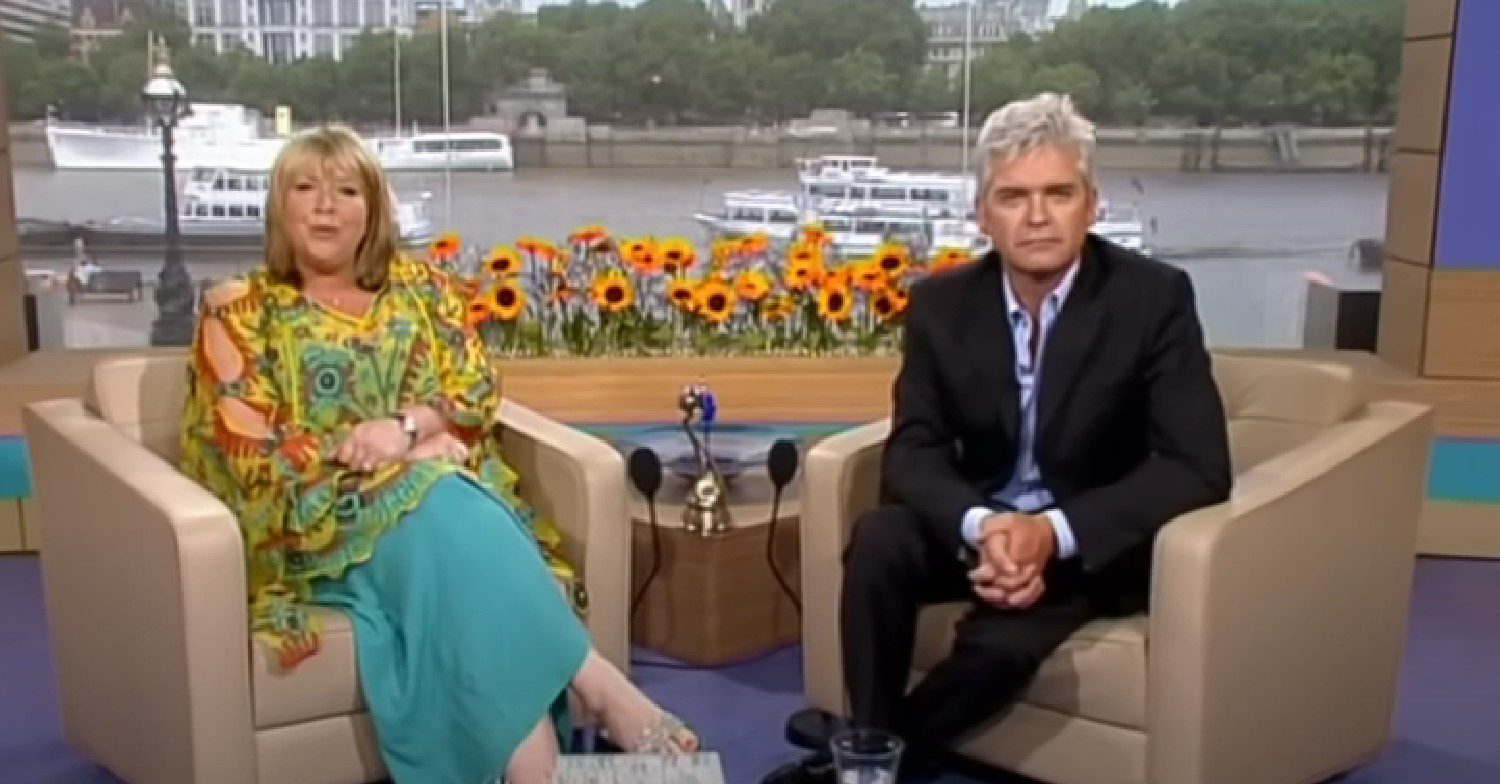 Fern Britton hosting This Morning with Phillip Schofield