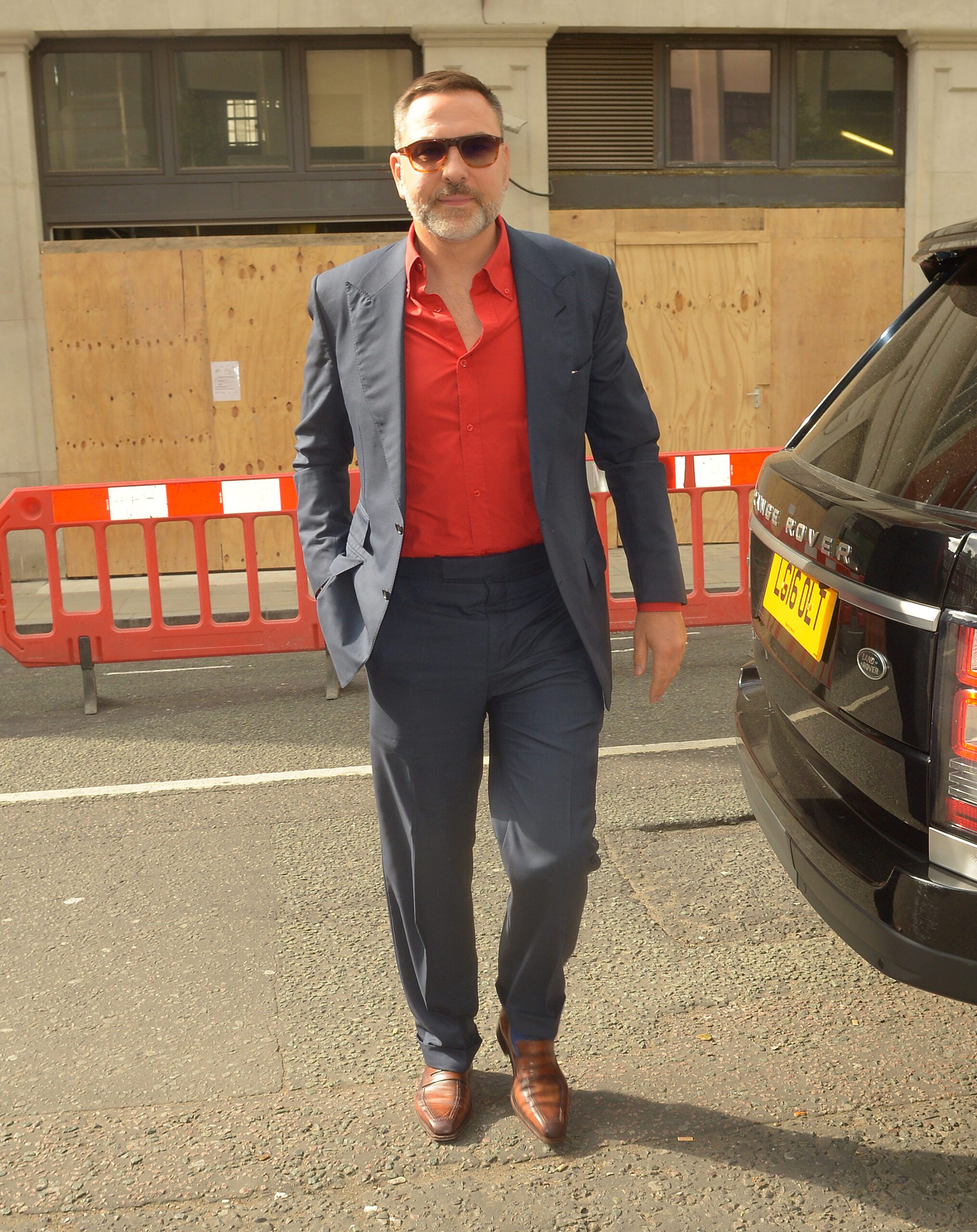 David Walliams smiling