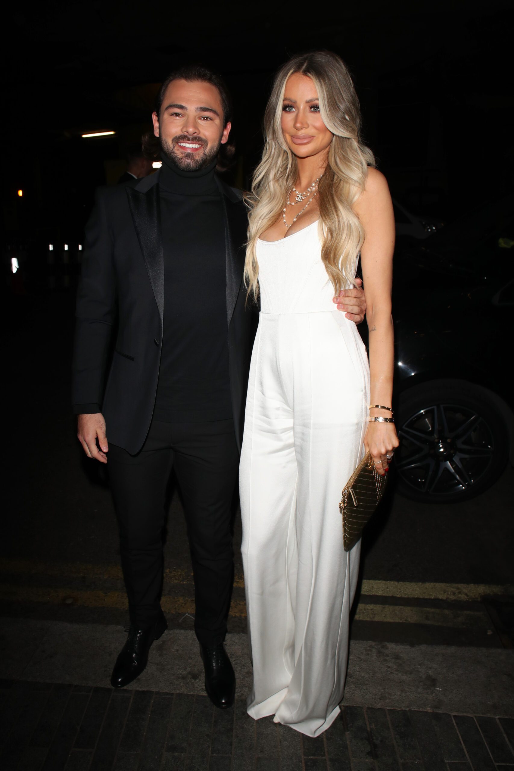 Olivia Attwood and Bradley Dack on the red carpet