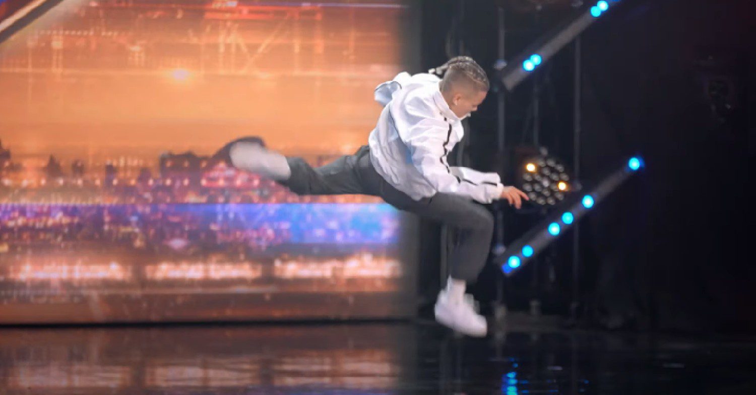 Trey dancing on BGT 2024