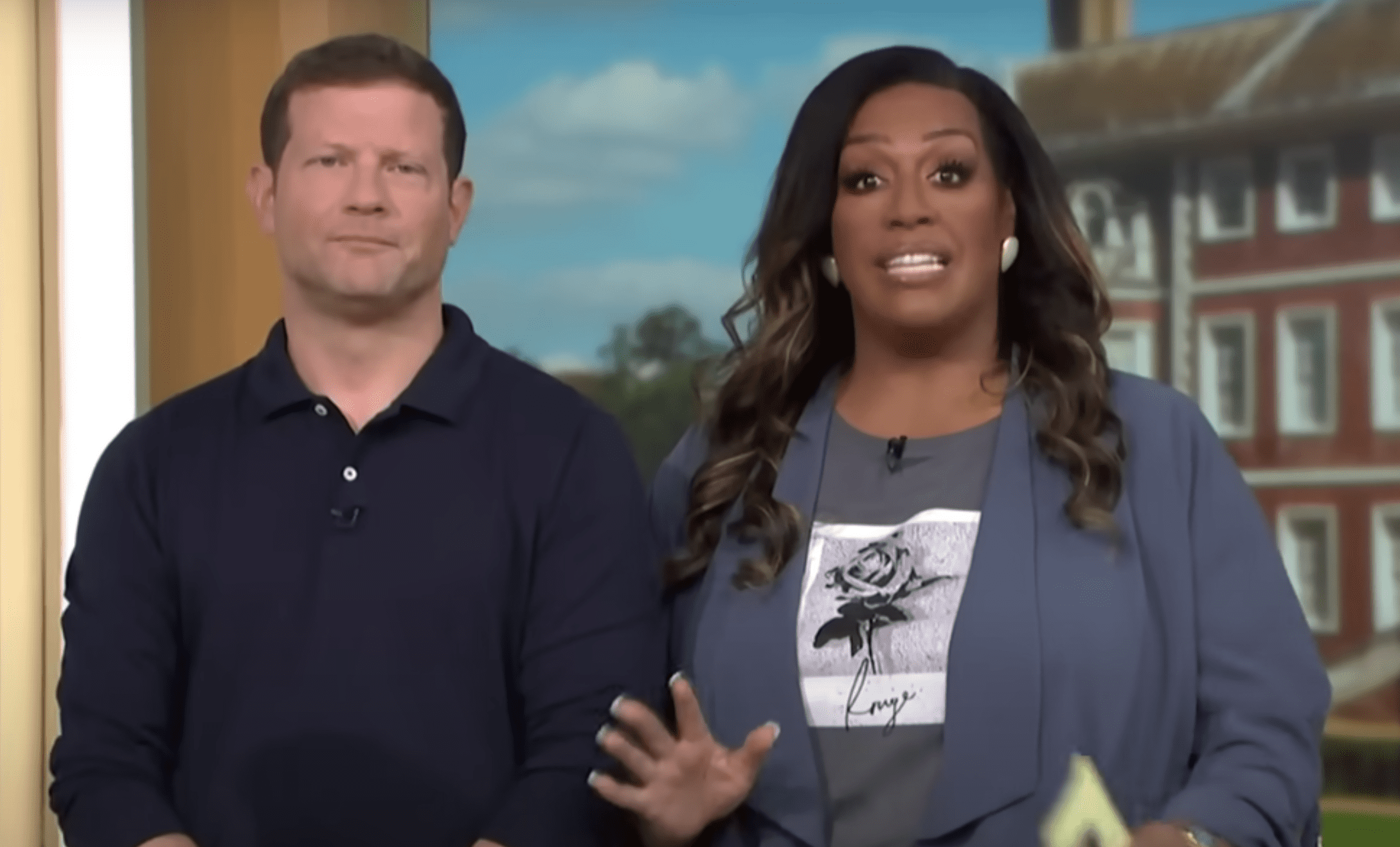 Dermot O'Leary and Alison Hammond hosting This Morning