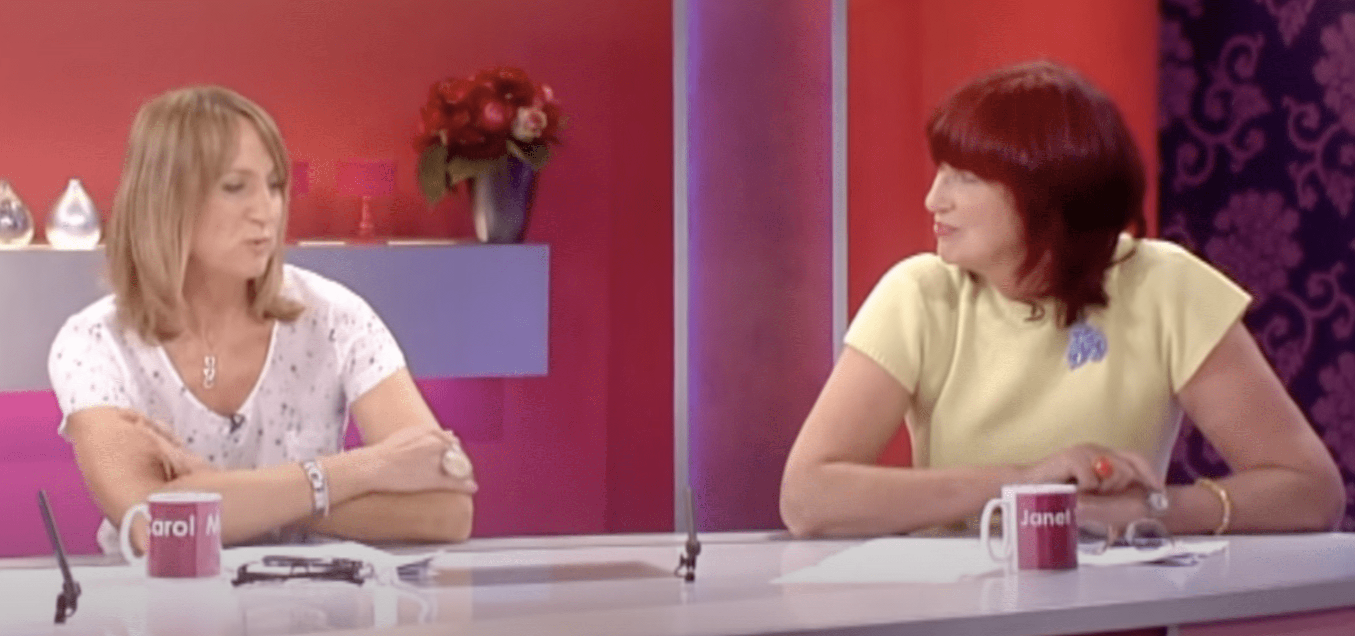Carol McGiffin and Janet Street-Porter on Loose Women
