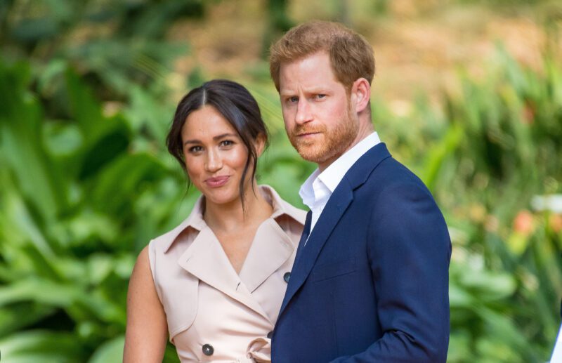 Meghan Markle and Prince Harry smiling