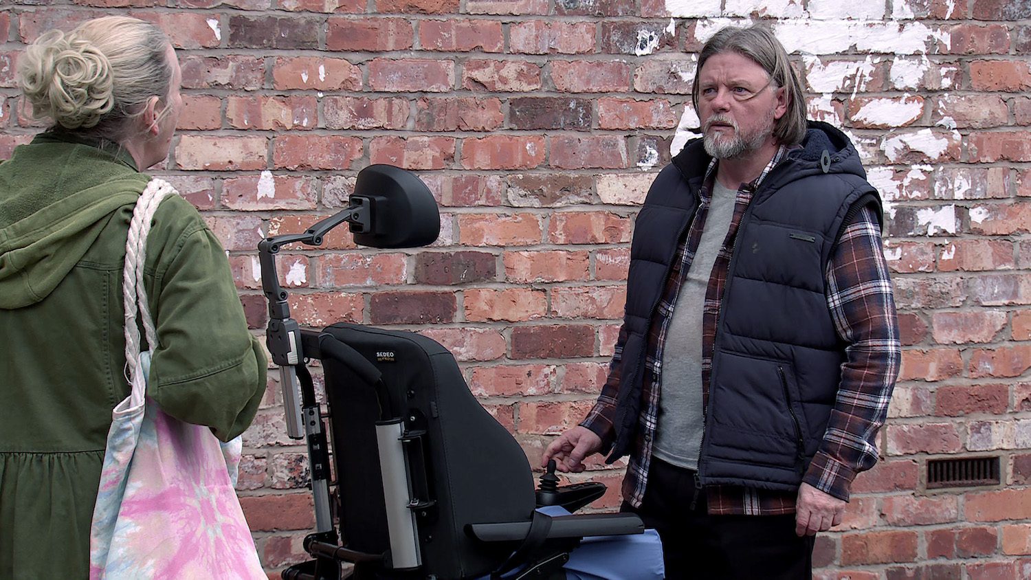 Coronation Street: Denny looks shifty as Bernie yells at home over Paul's wheelchair