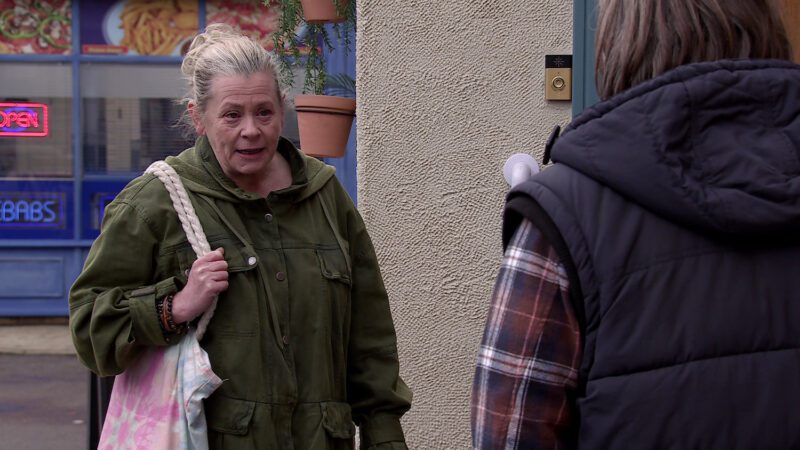 Coronation Street: Denny looks shifty as Bernie yells at home over Paul's wheelchair