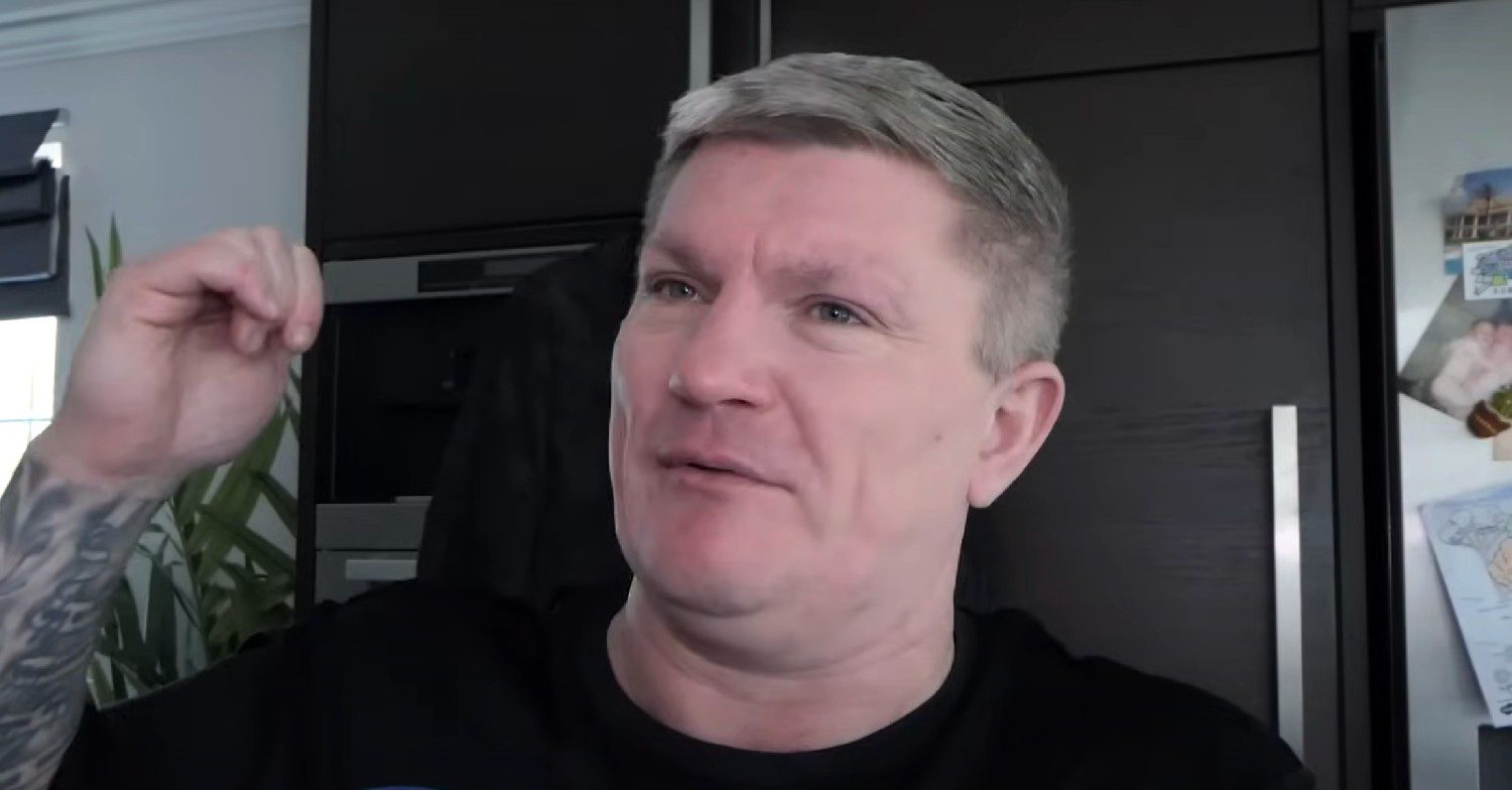 Ricky Hatton during an interview