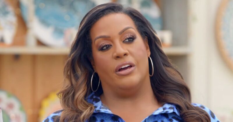 Alison Hammond on Great British Bake Off