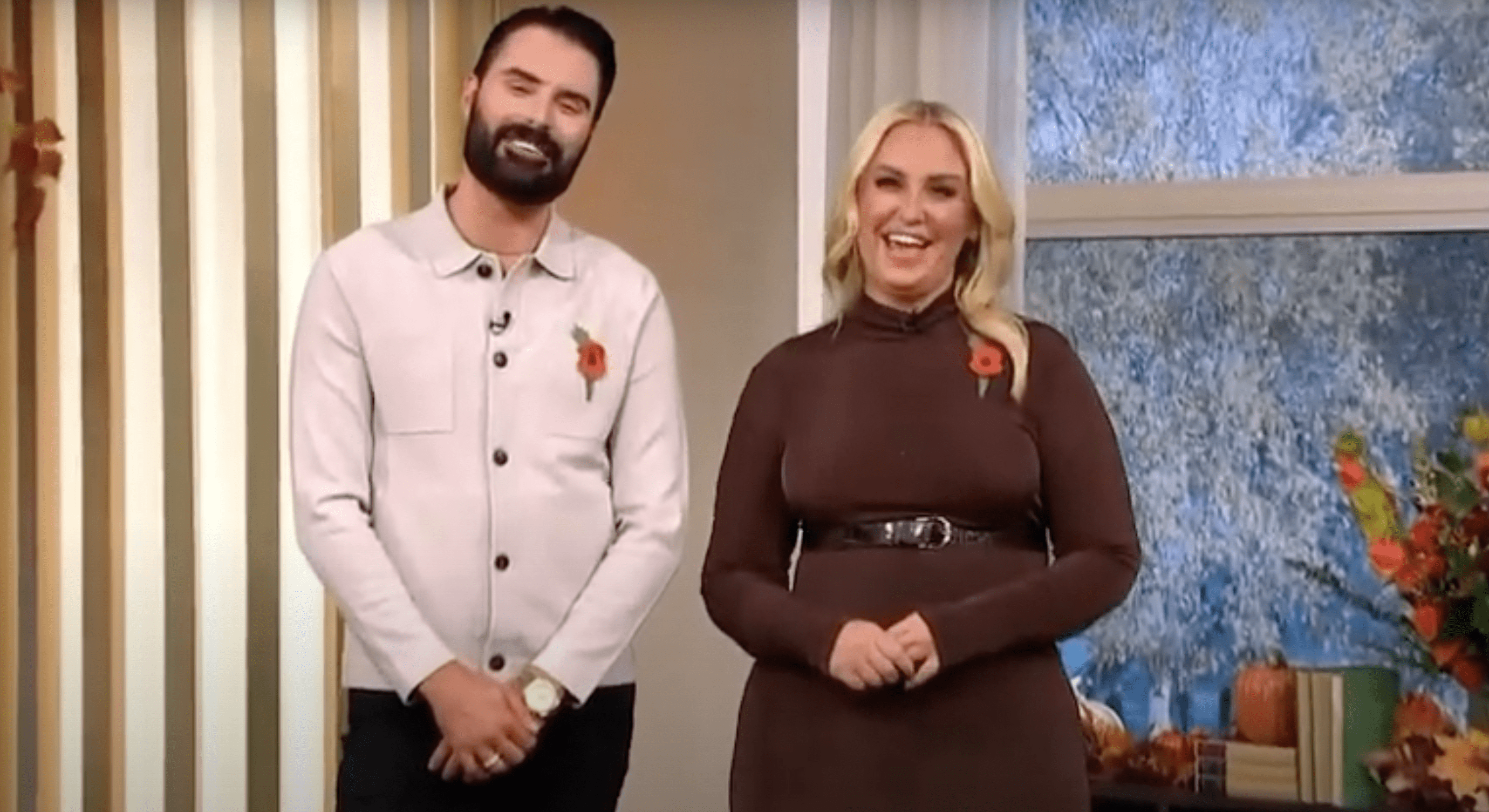 Rylan Clark and Josie Gibson on This Morning