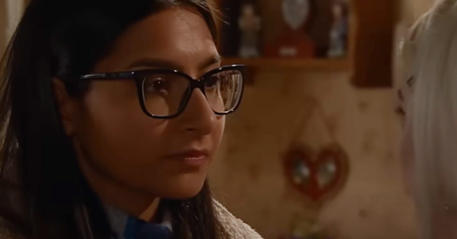 Coronation Street's Asha is serious