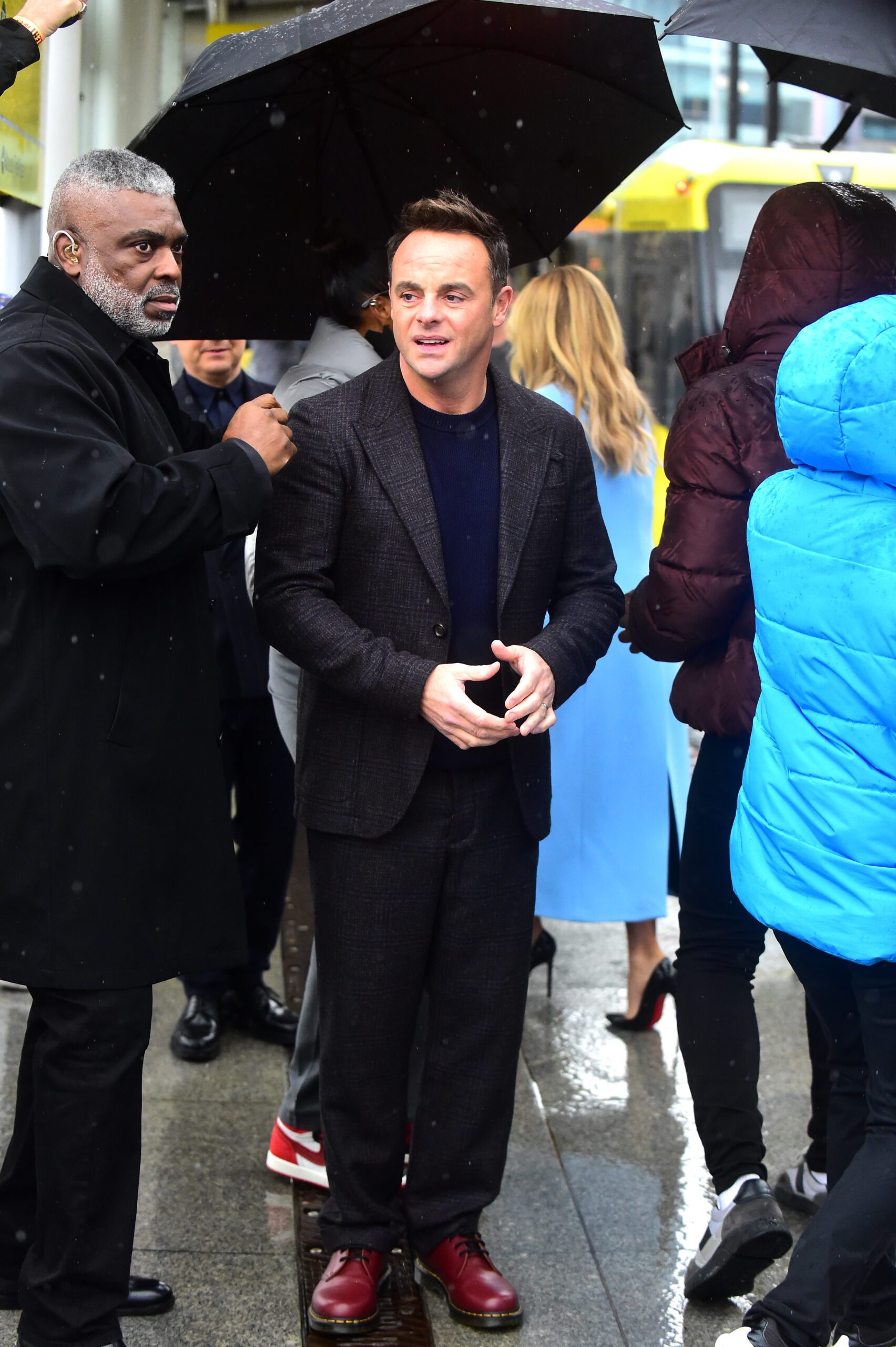 Ant McPartlin looking to the side 